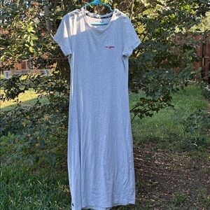 KARL Lagerfeld Gray Logo Dress